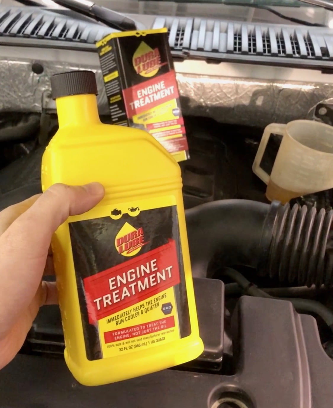 Dura Lube Engine Treatment 32 oz helps engines run cooler and quieter, extends engine life