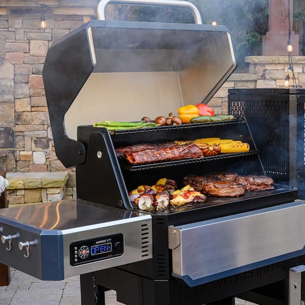 Gravity Series? 1050 Digital WiFi Charcoal Grill and Smoker in Black