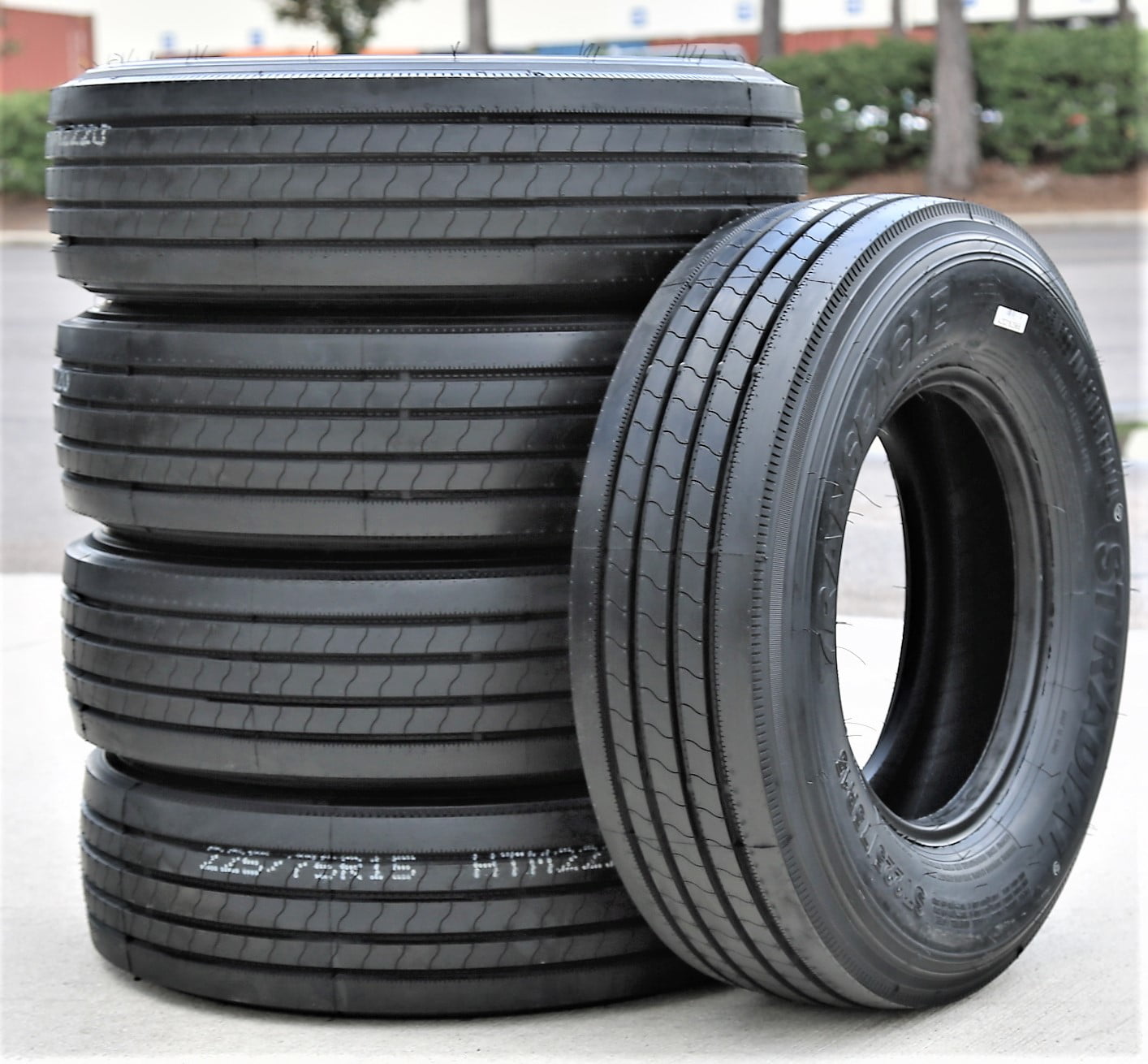 Transeagle All Steel ST Radial 225/75R15 Load F 12 Ply Trailer Tire