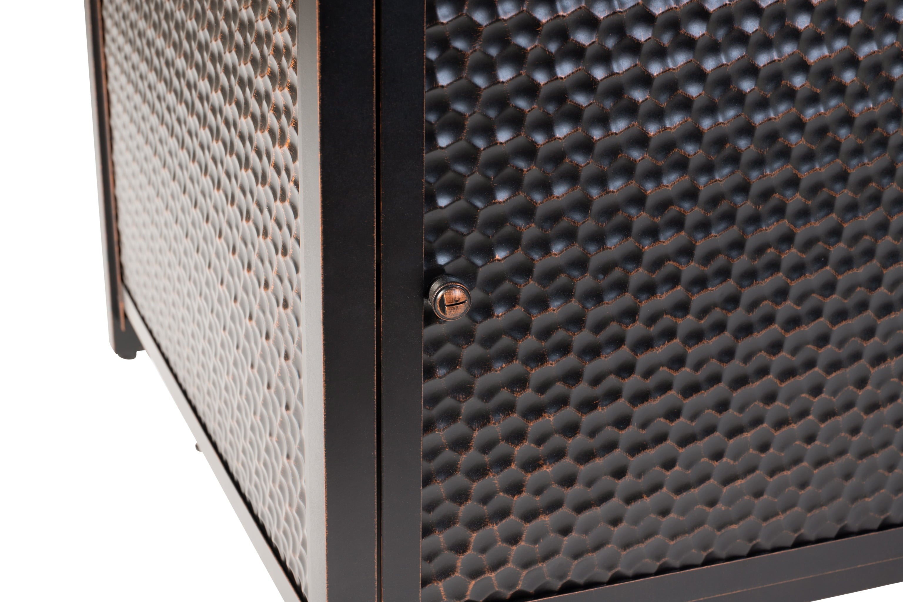 Fire Sense Weyland Square Aluminum Propane Gas Fire Pit