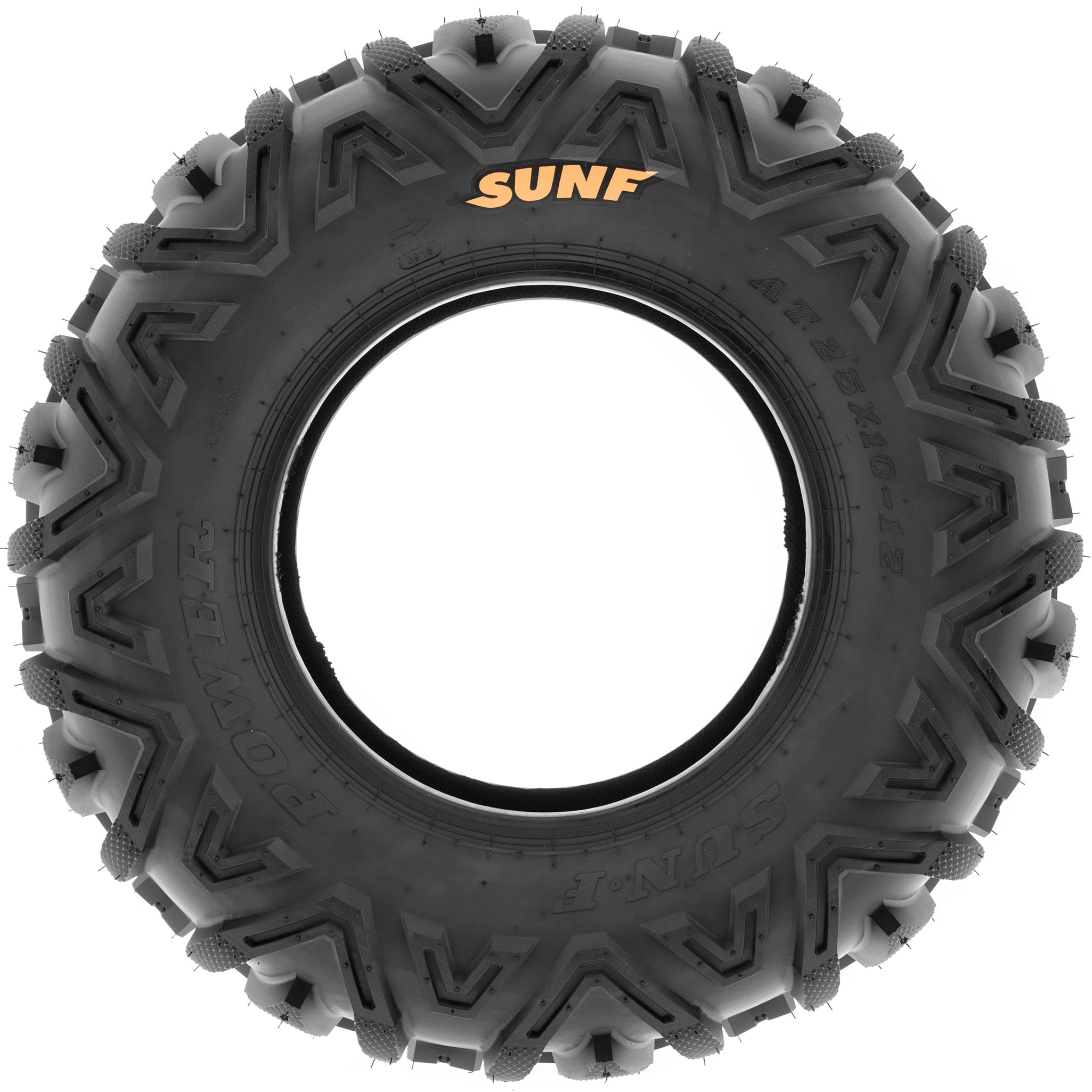SunF All Terrain ATV UTV Tires 26x11-12 26x11x12 6 PR A033 (Single)