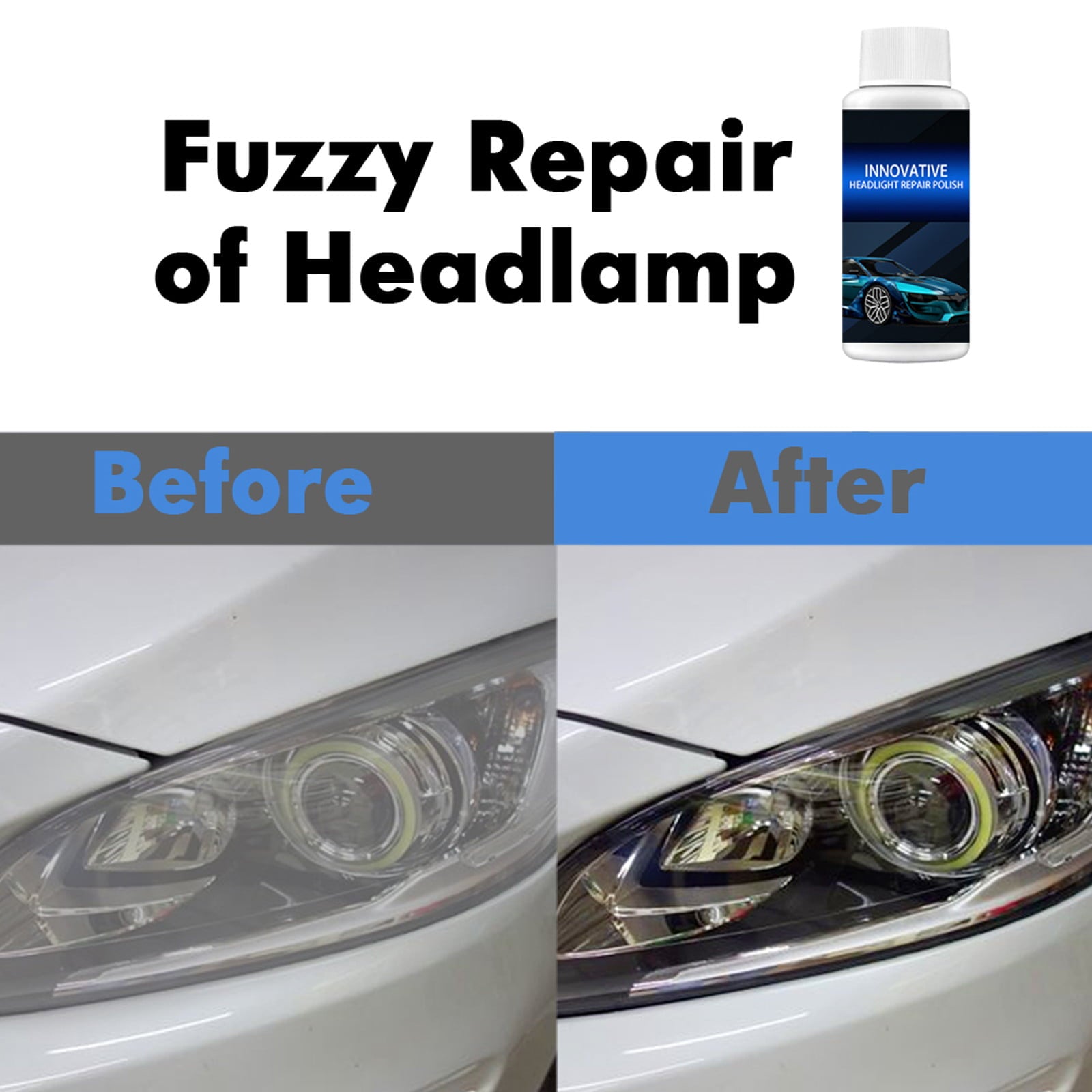 Pianpianzi Dry Cleaning compatible with Machine Car Seat Brush Stainless Appliance Wipes Kit Liquid Car Polish Renewals 50ml Headlight Headlight Cleaning Cleaning Supplies