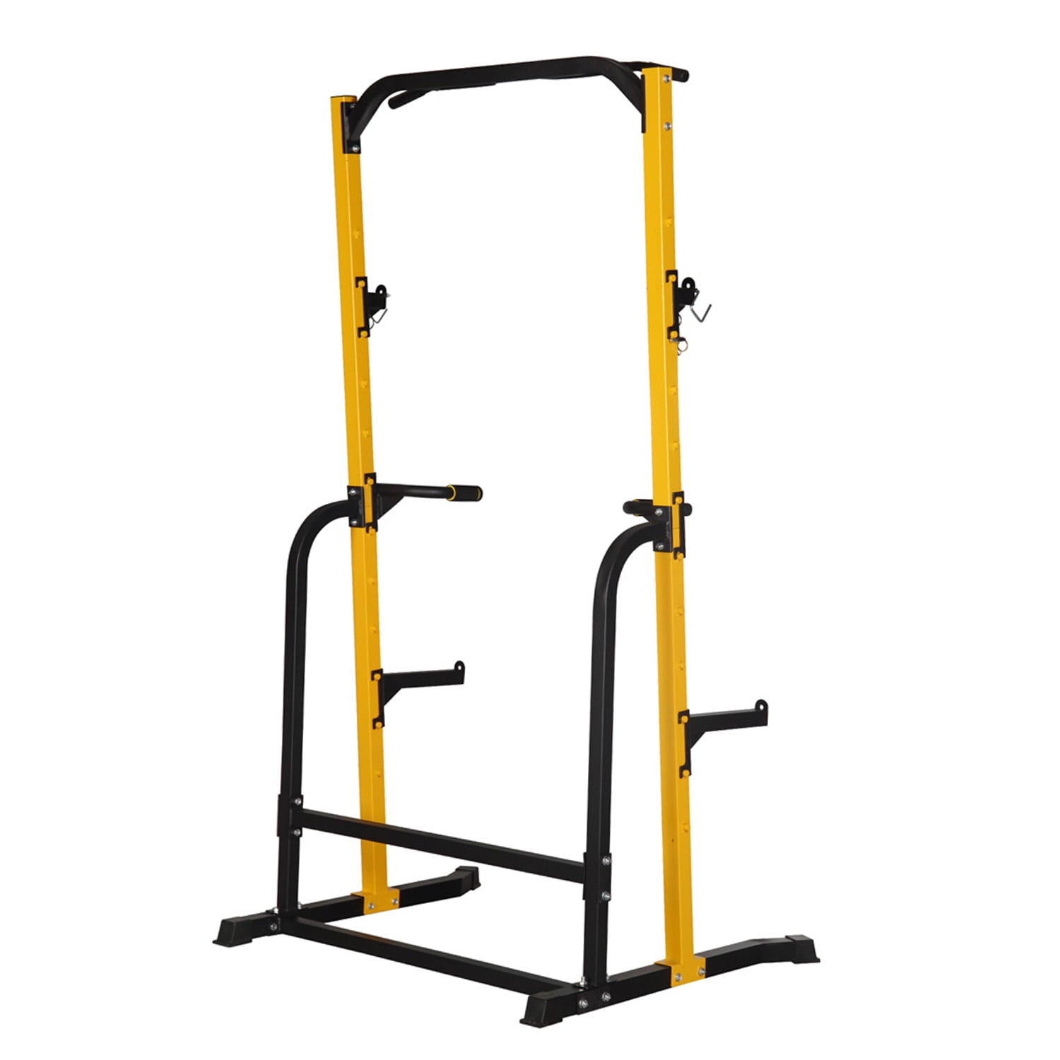 Ainfox Power Rack Squat Stand with J-Hooks, Fitness Multi-Function Power Tower Dip Station Squat Rack, 800LBS Weight Capacity