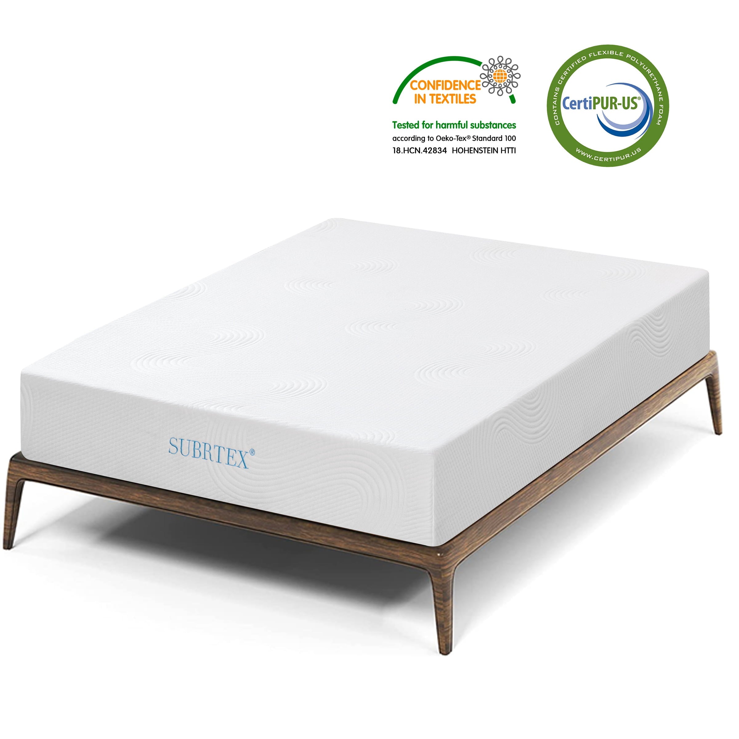 Cooling Gel Memory Foam Mattress for Home, RVs, Campers (8 inch, Queen)