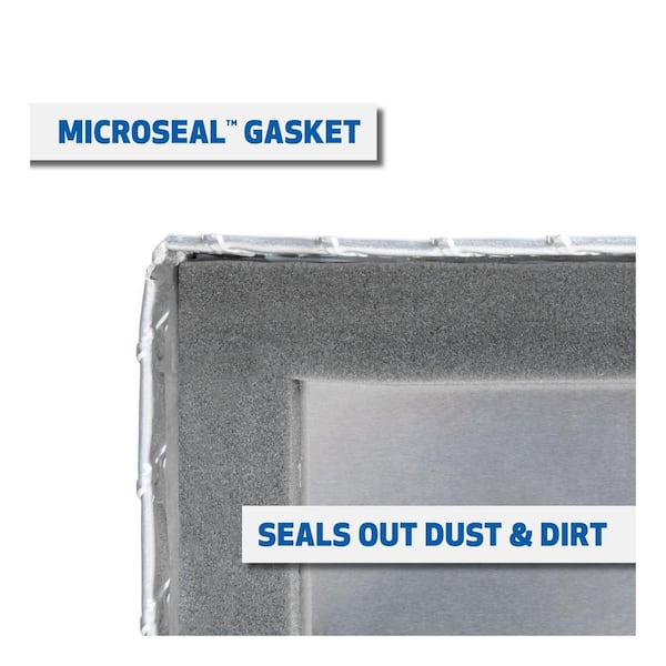 50 in. Silver Aluminum Trailer Tongue Truck Tool Box