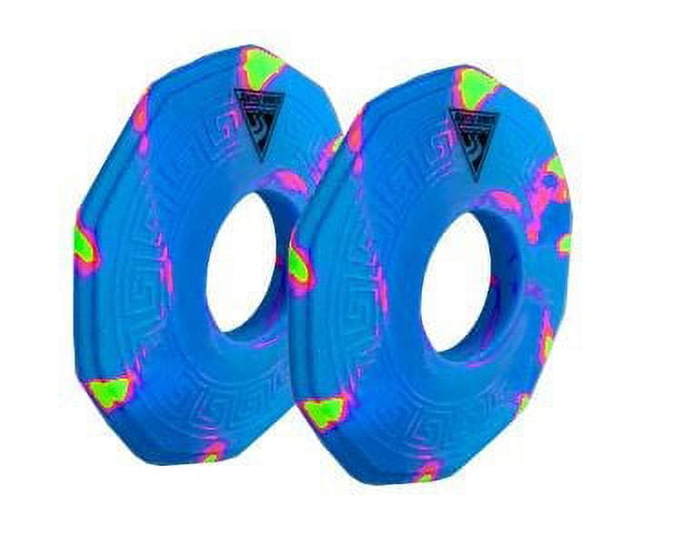 Riverside by Seattle Sports Paddle Drip Rings, Blue/Green Glow, 2 pack