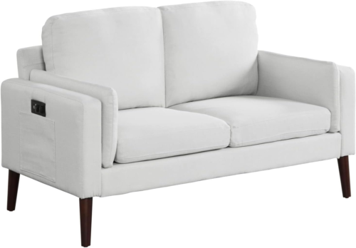 Nolan Loveseat, Light Grey