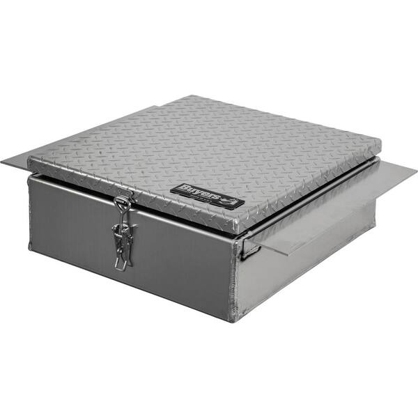 24 in. Diamond Tread Aluminum In-Frame Top Mount Truck Tool Box