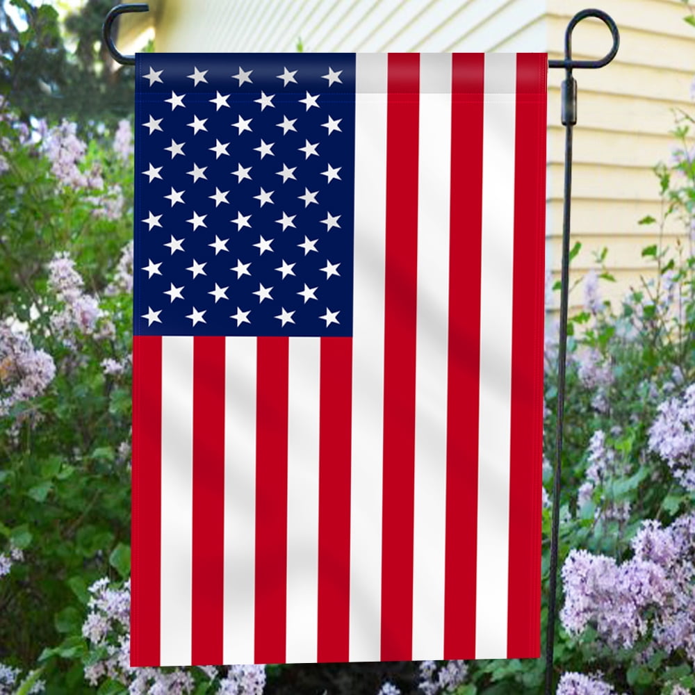 Anley US Garden Flag - USA American Patriotic Yard Flags 18x12.5 inches