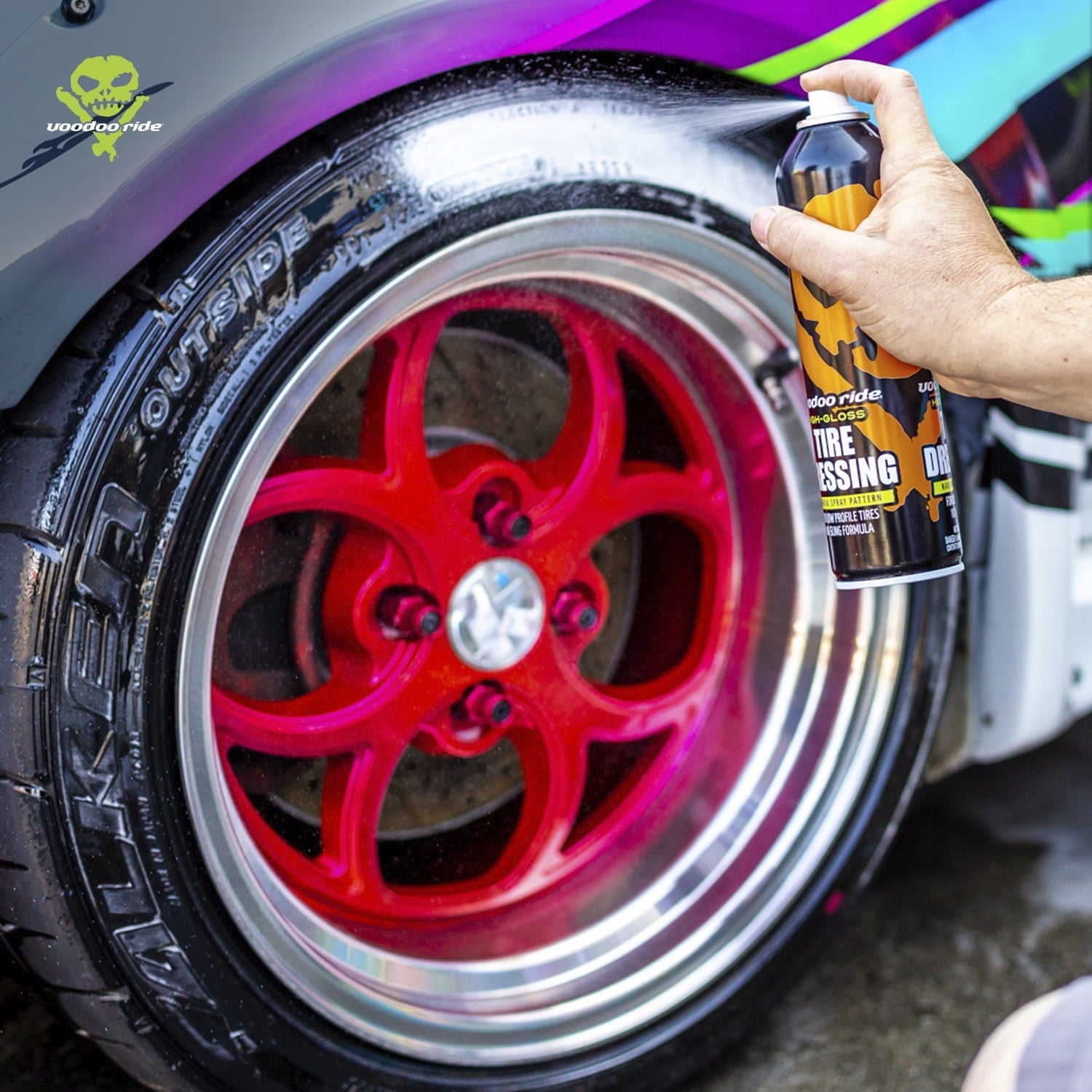 Voodoo Ride VR7001 High-Gloss Tire Dressing, 24. Fluid_Ounces