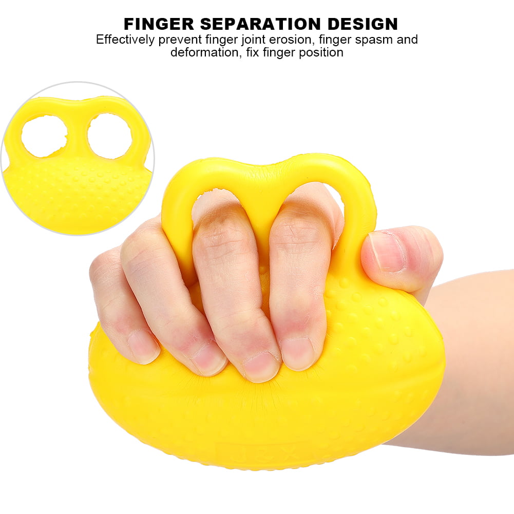 Fugacal Hand Strengthener,Hand Grip Ball Finger Exerciser Stroke Hemiplegia Rehabilitation Training Hand Strengthener Tool