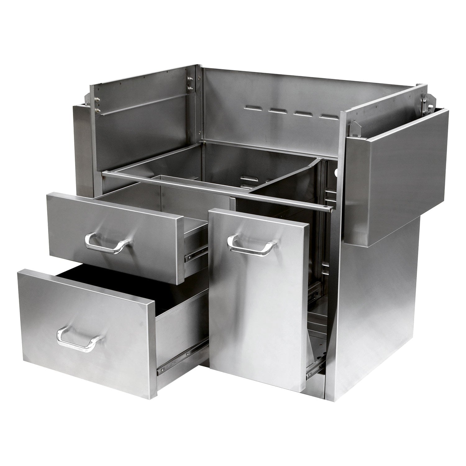 Solaire Deluxe Convection Freestanding Grill with Rotisserie, Premium Cart, 30-Inches, Propane