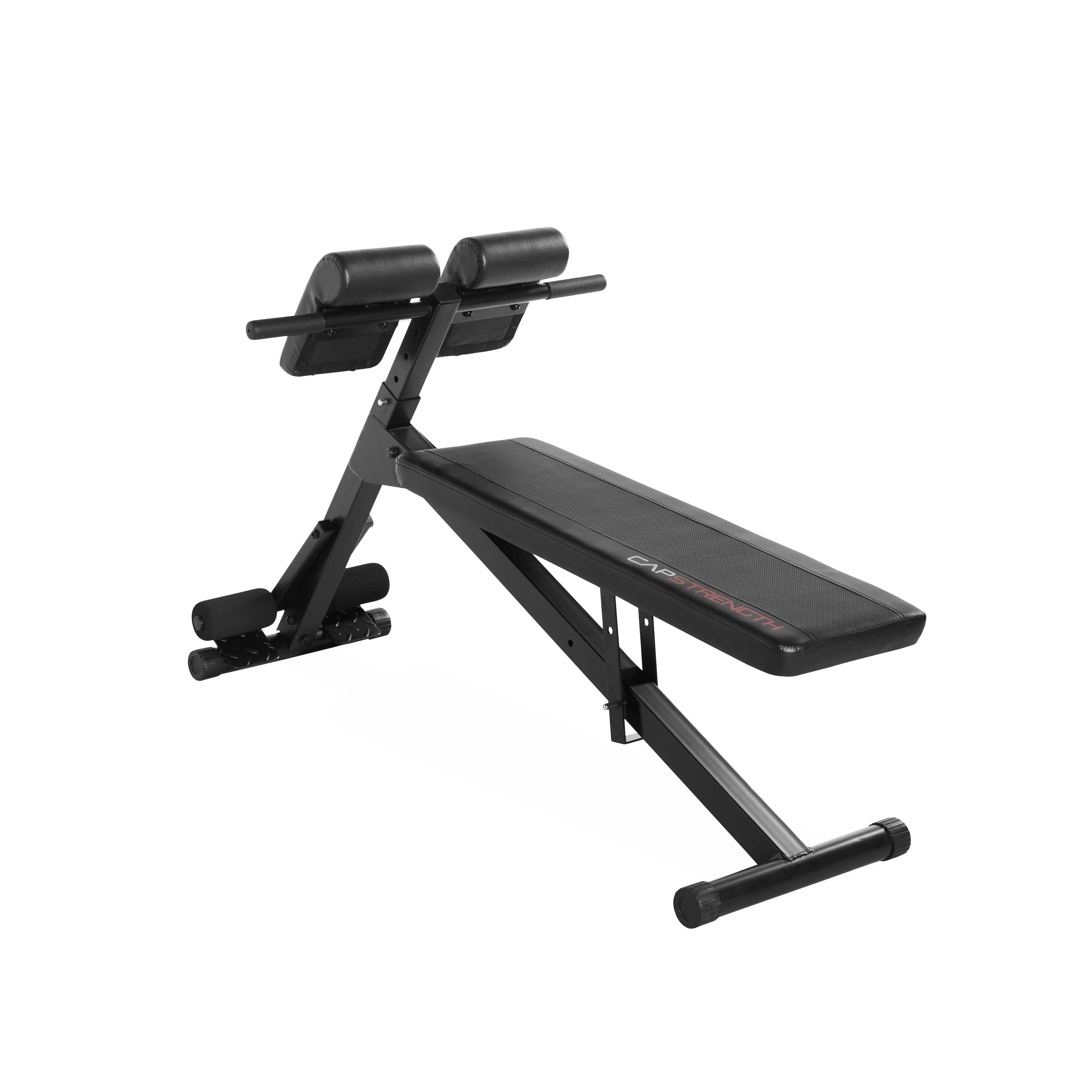 CAP Strength Hyperextension/AB Bench, Black