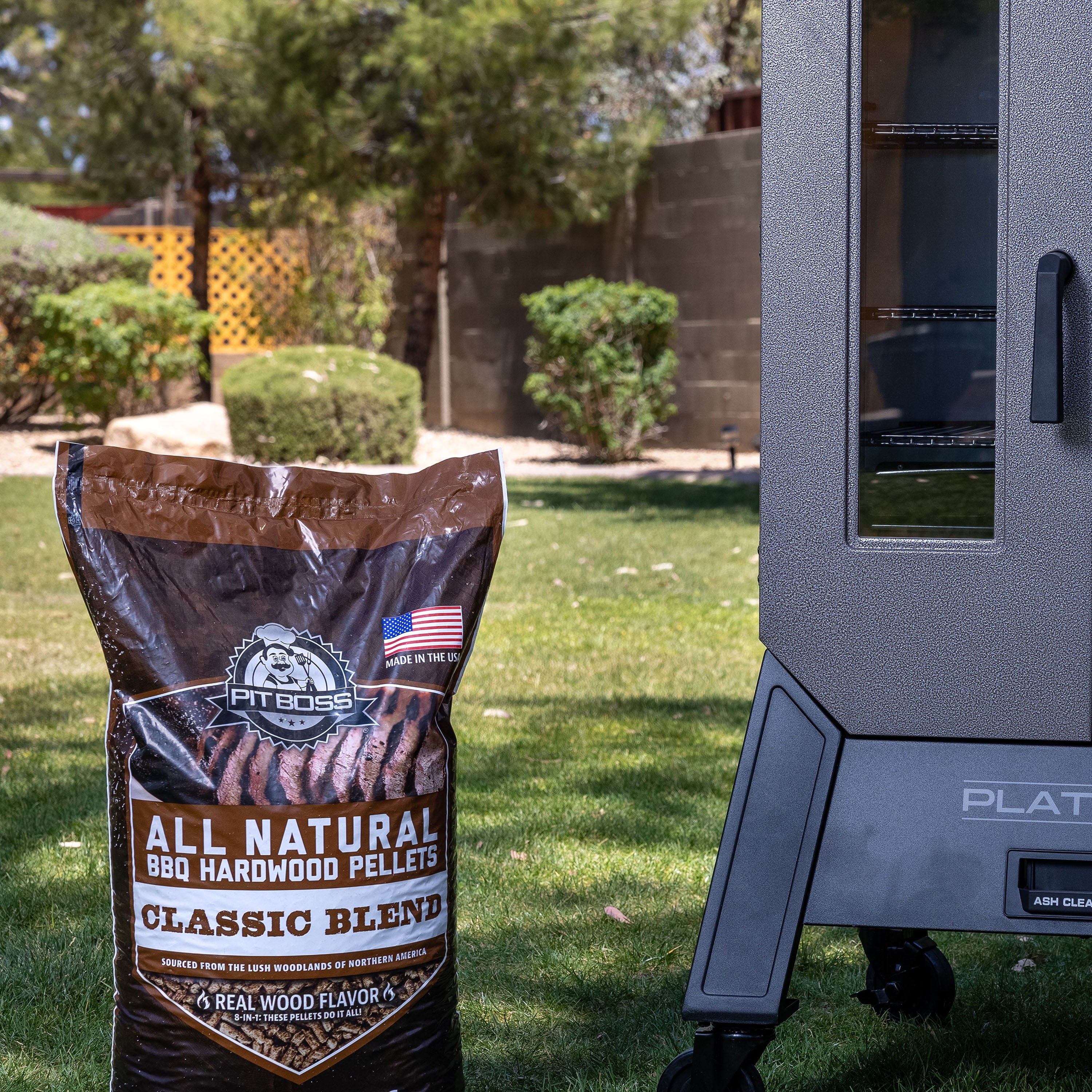 Pit Boss 100% All-Natural Hardwood Classic Blend BBQ Grilling Pellets, 40 Pound Bag