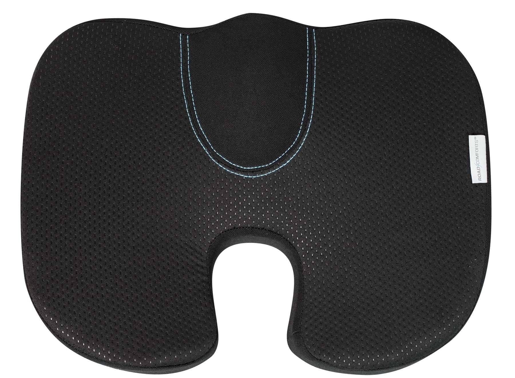 Auto Drive Seat Cushion Natural Latex Black Universal Fit, 1 Piece