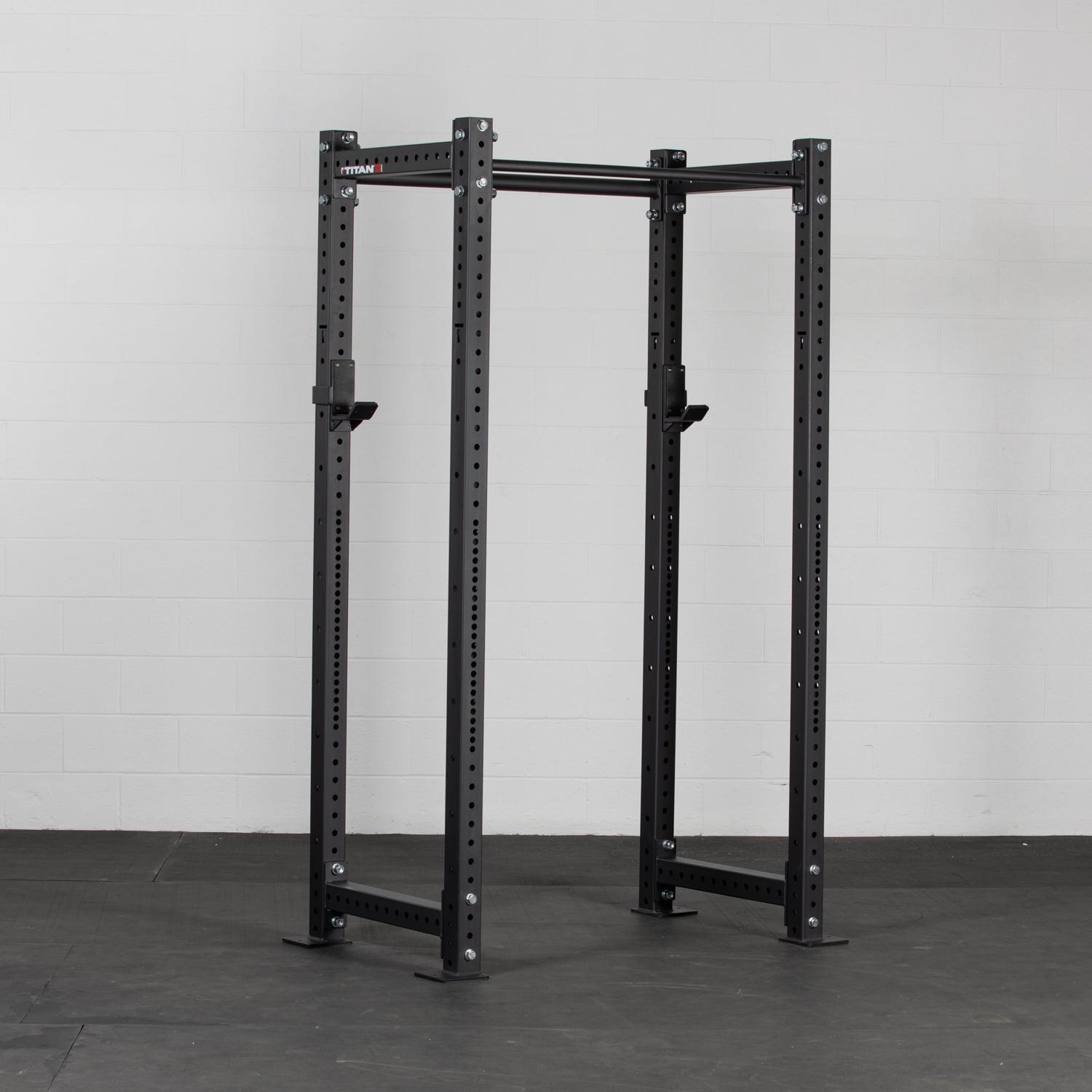 Titan Fitness X-3 Series Tall Bolt-Down Power Rack with Weight Plate Holders 36-in. Depth