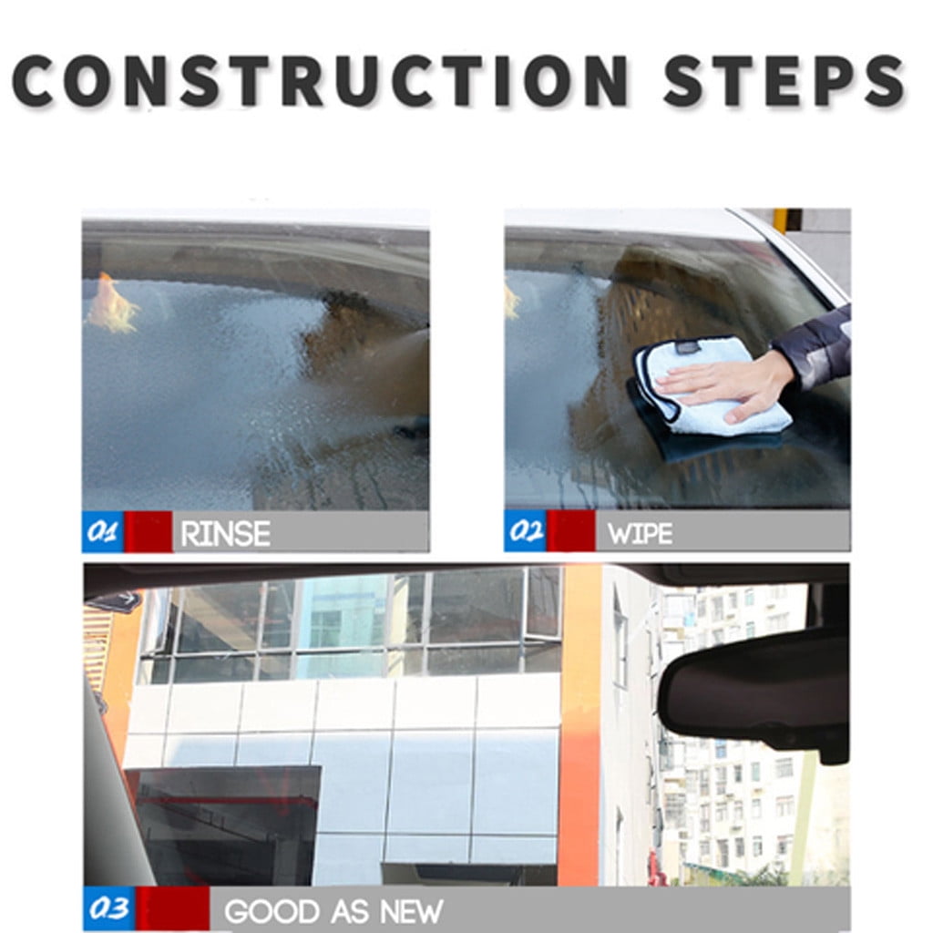 Ykohkofe Rain Mark Glass 150ML Rainproof Agent Coating Remover Glass Automotive Agent Cleaning Supplies Shampooer Carpet And Upholstery