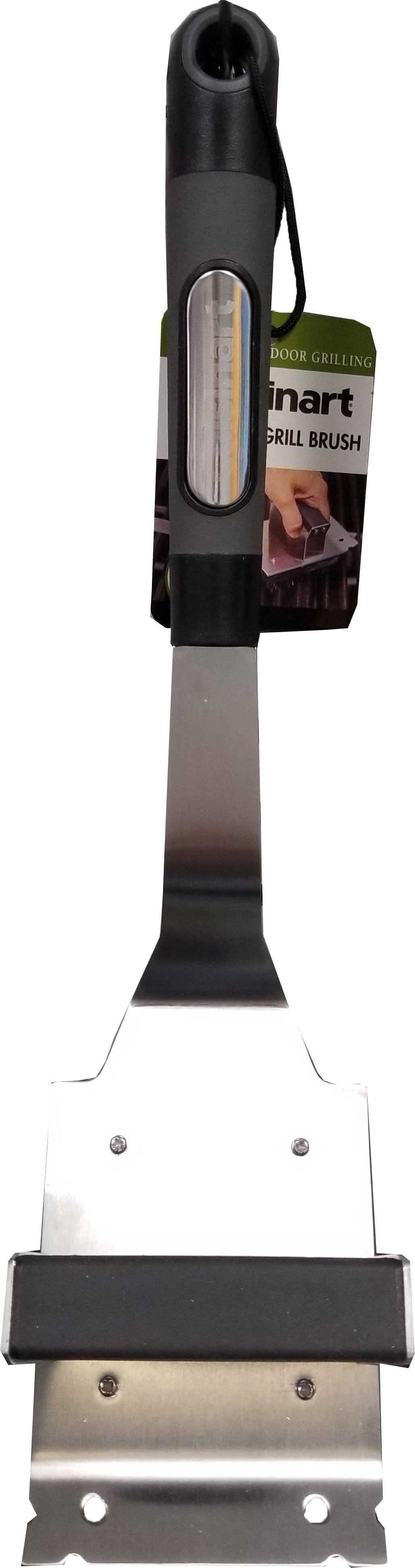 Dual Grip Barbecue Grill Brush and Scraper