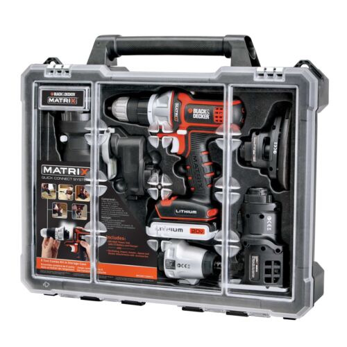 Matrix(TM) 20V Max* 6-Tool Combo Kit With Storage Case - BDCDMT1206KITC