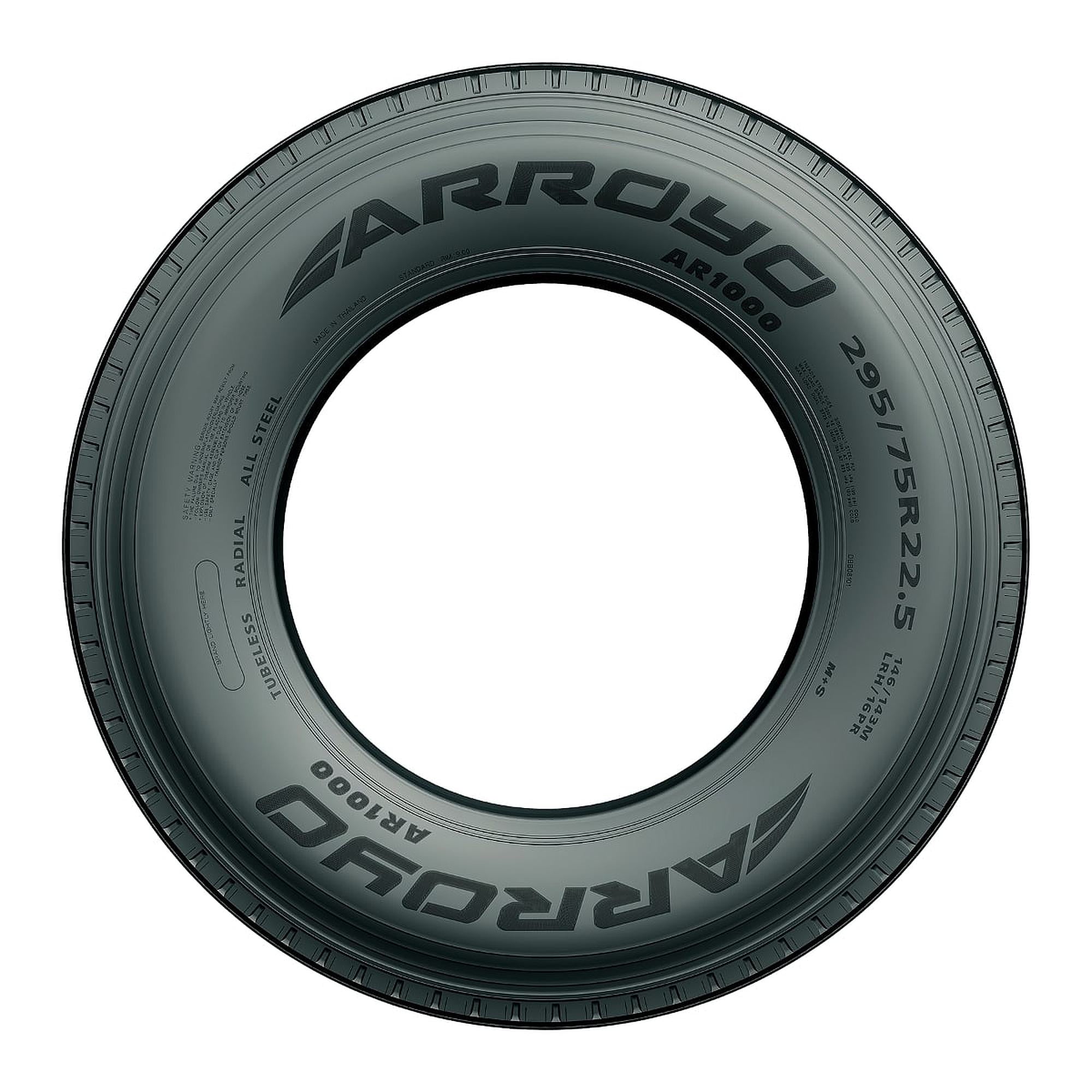 Arroyo AR1000 245/70R19.5 135/133M H Commercial Tire