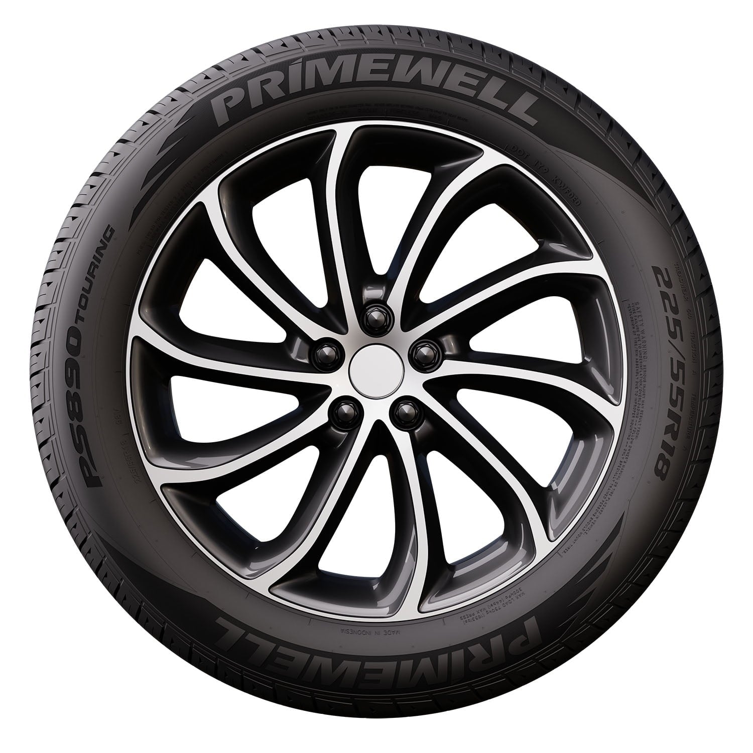 Primewell PS890 Touring All Season 205/65R16 95H Passenger Tire Fits: 2016-21 Chevrolet Malibu L, 2013-17 Honda Accord LX