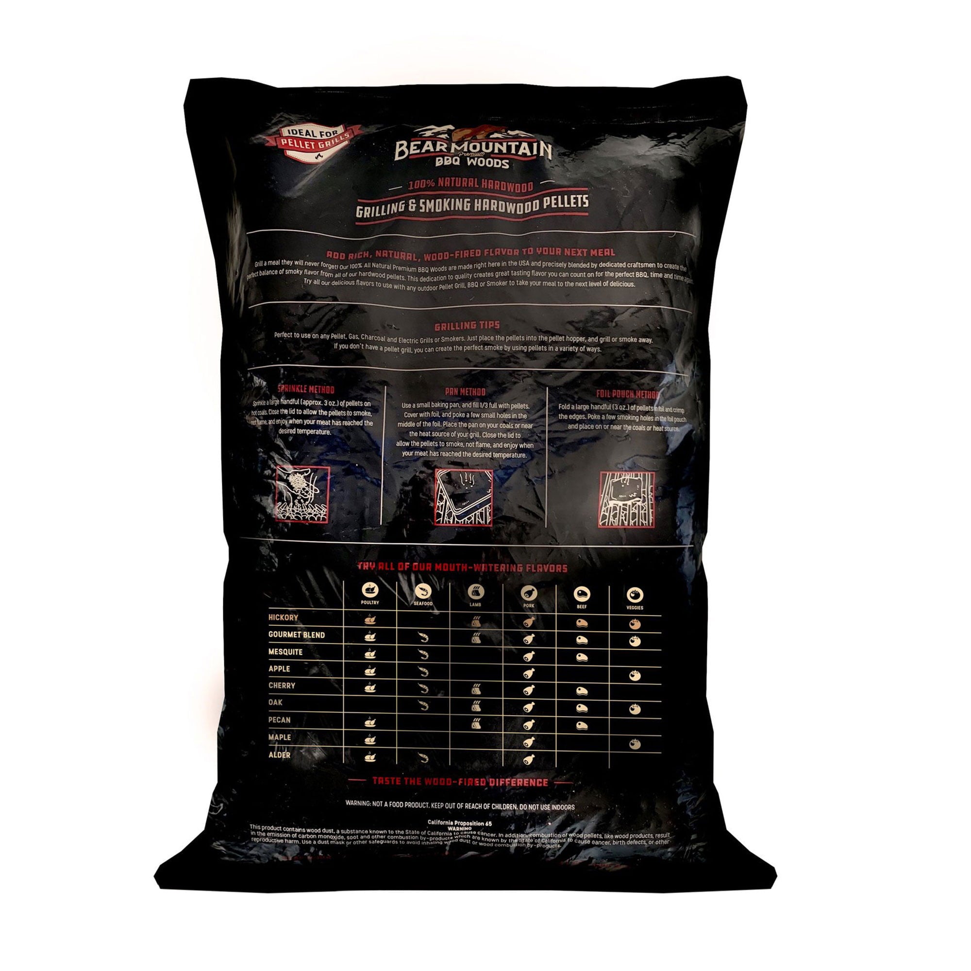 Bear Mountain BBQ Hardwood Gourmet Blend Smoker Pellets for Grill, 20 Lbs