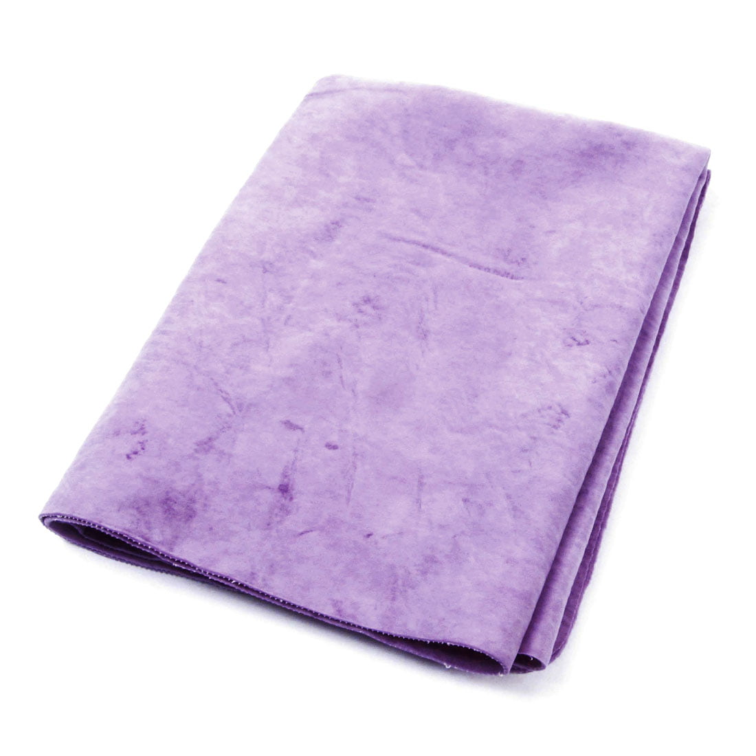 Unique Bargains Portable Water Absorbent Synthetic Chamois Car Clean Cloth Towel No-scratched for Vehicles Car Purple