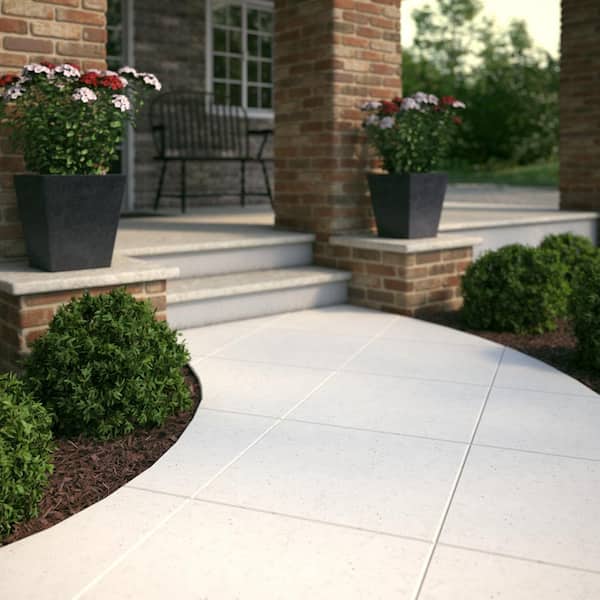 20 in. x 20 in. Gray Concrete Step Stone (56-Piece Pallet)