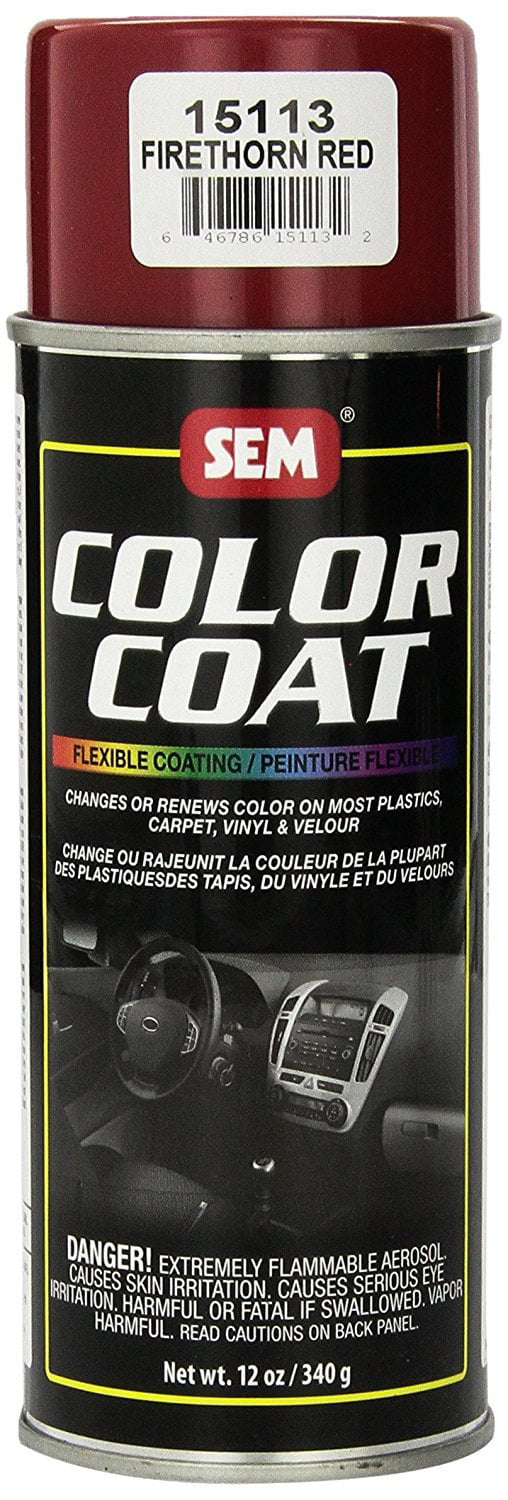 SEM Products 15113 Color Coat- Firethorn Red- Aerosol