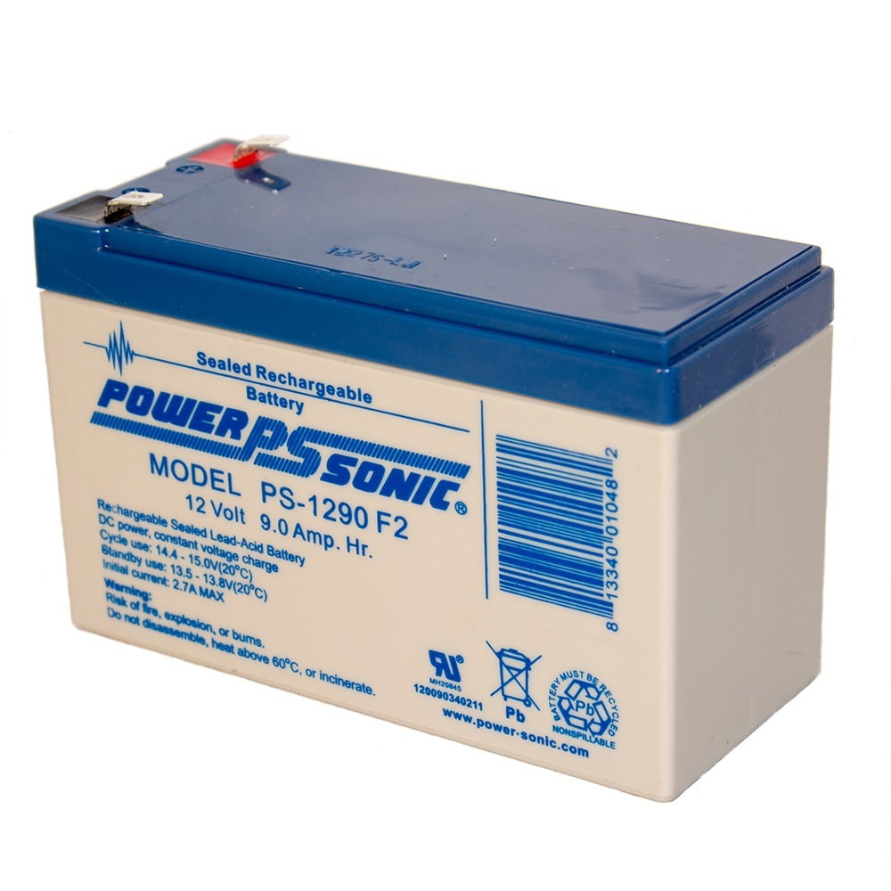 Power-Sonic PS-1290 F2 | SLA Battery 12v 9ah