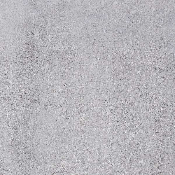 Company Cotton Plush Gray Smoke 14 in. x 40 in. Decorative Throw Pillow Cover