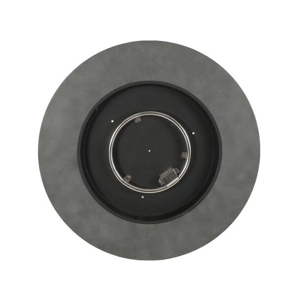 Reign Concrete Circular Metal Fire Pit (No Tank Holder)