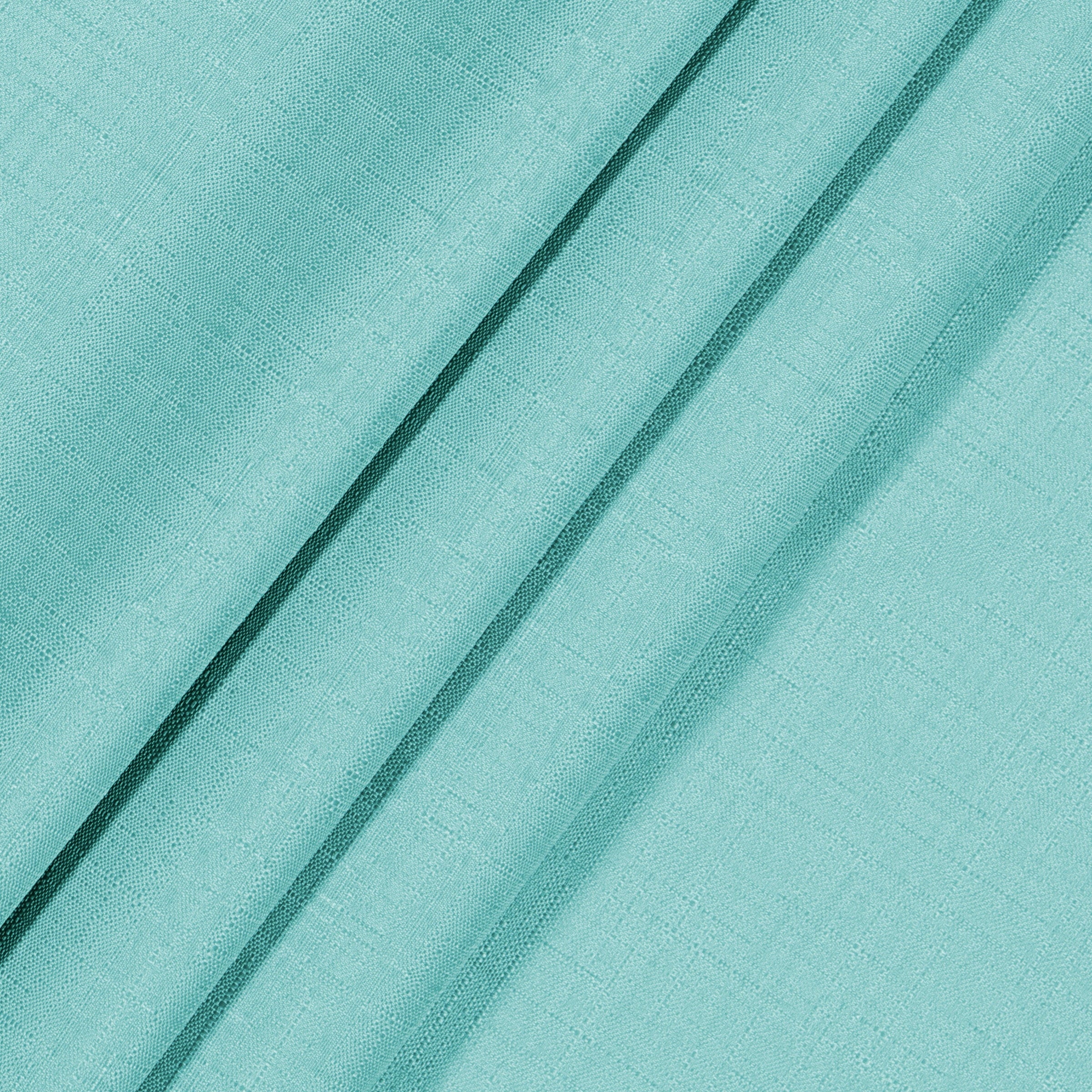 Eclipse Dayton Solid Blackout Rod Pocket Energy-Efficient Curtain Panel, Pool Blue, 42