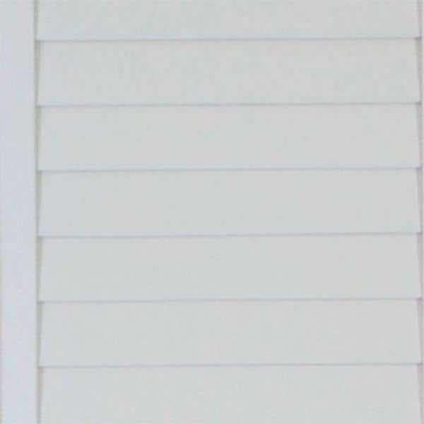 28 in. x 80 in. Louver/Panel Primed Solid Wood Interior Closet Bi-Fold Door