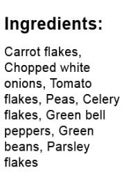 Mother Earth Products Dehydrated Vegetable Soup Blend, Jar