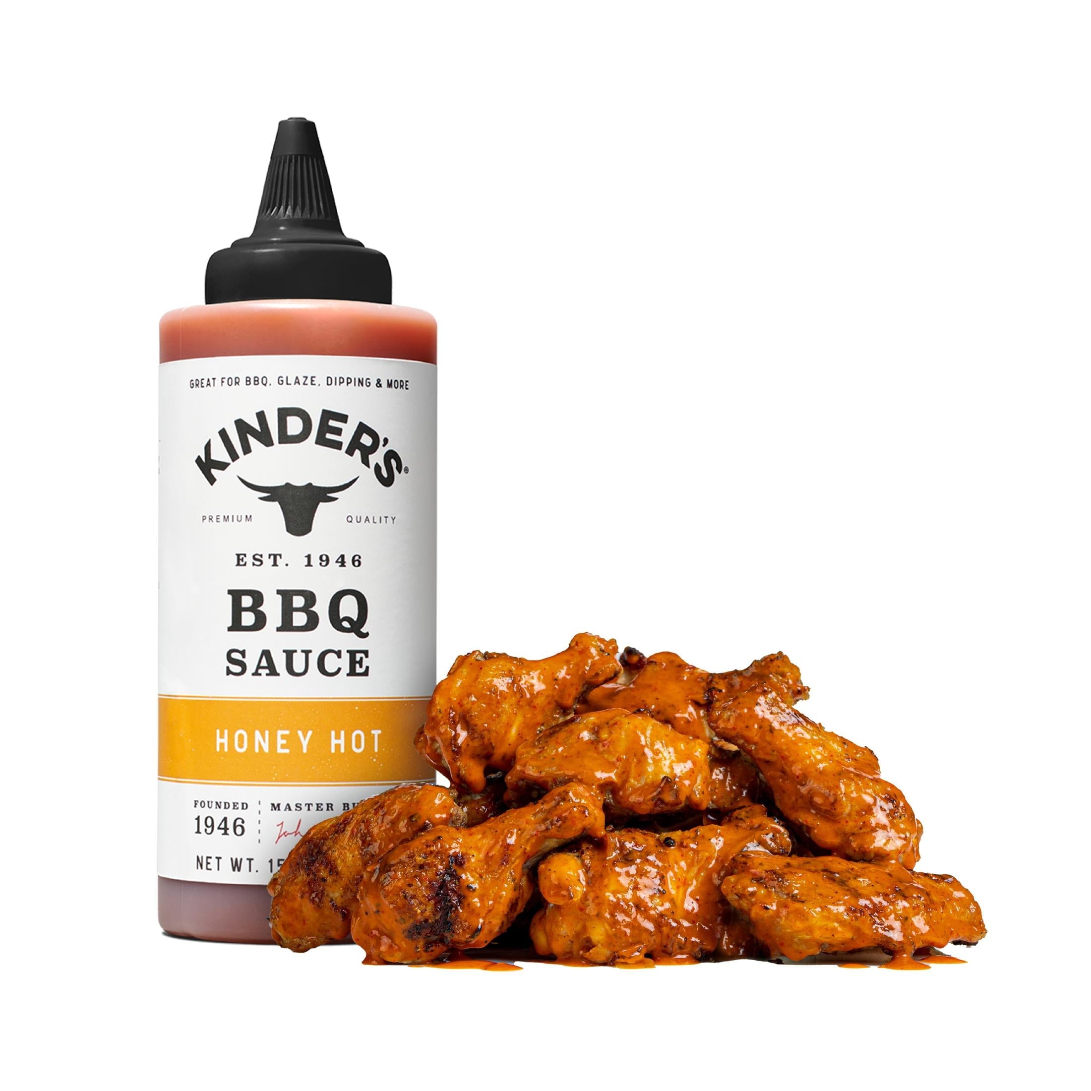 Kinder's Honey Hot Barbecue Sauce 15.5oz