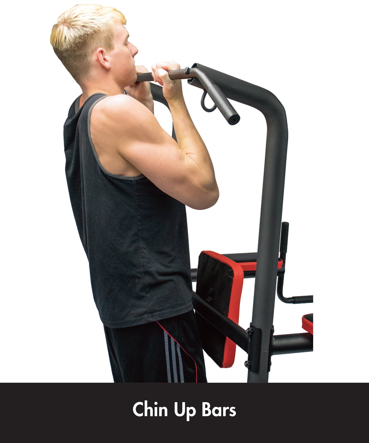 Health Gear's Cross Training Tower Bench System, CFT 3.0, Black Home Gyms