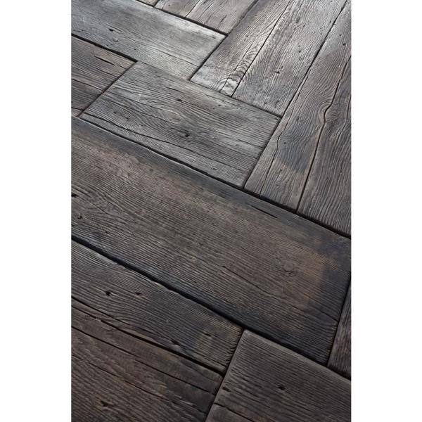 Barn Plank 15.5 in. x 9.75 in. x 2 in. Mahogany Concrete Paver (40-Piece/42 sq. ft./Pallet)