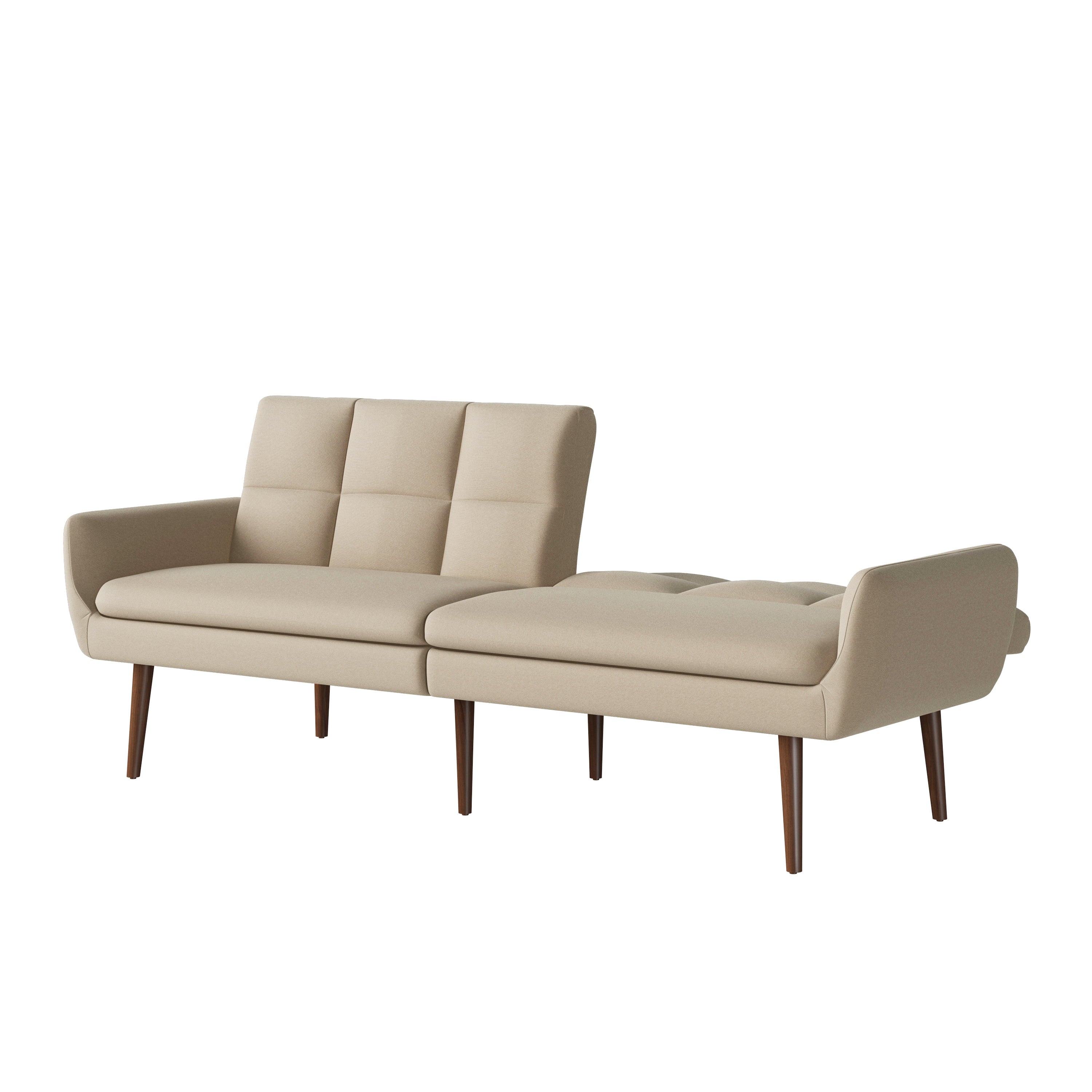 Homesvale Martin Convert-a-Couch Sleeper Sofa, Barley Tan