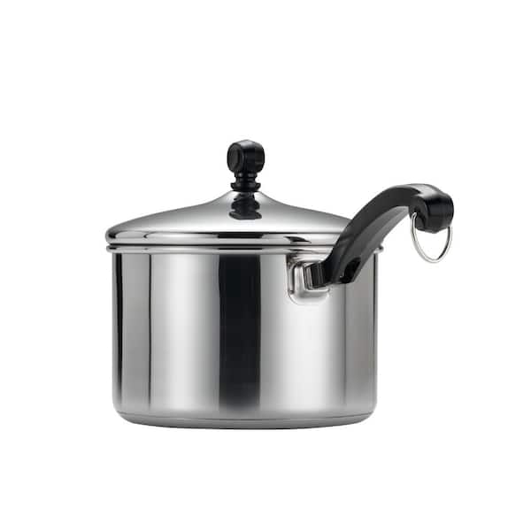 Classic Series 1 qt. Stainless Steel Sauce Pan with Lid