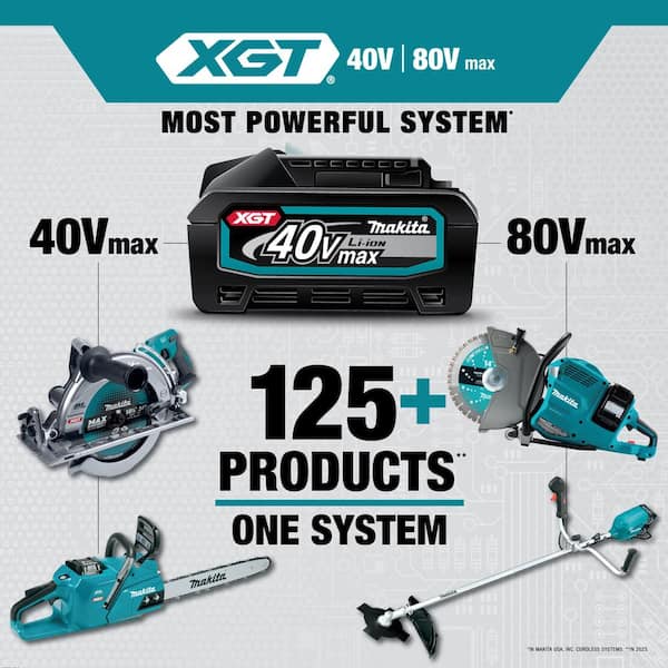 XGT 40V max Brushless Cordless Couple Shaft Power Head with 17 in. String Trimmer Attachment (Tool Only)
