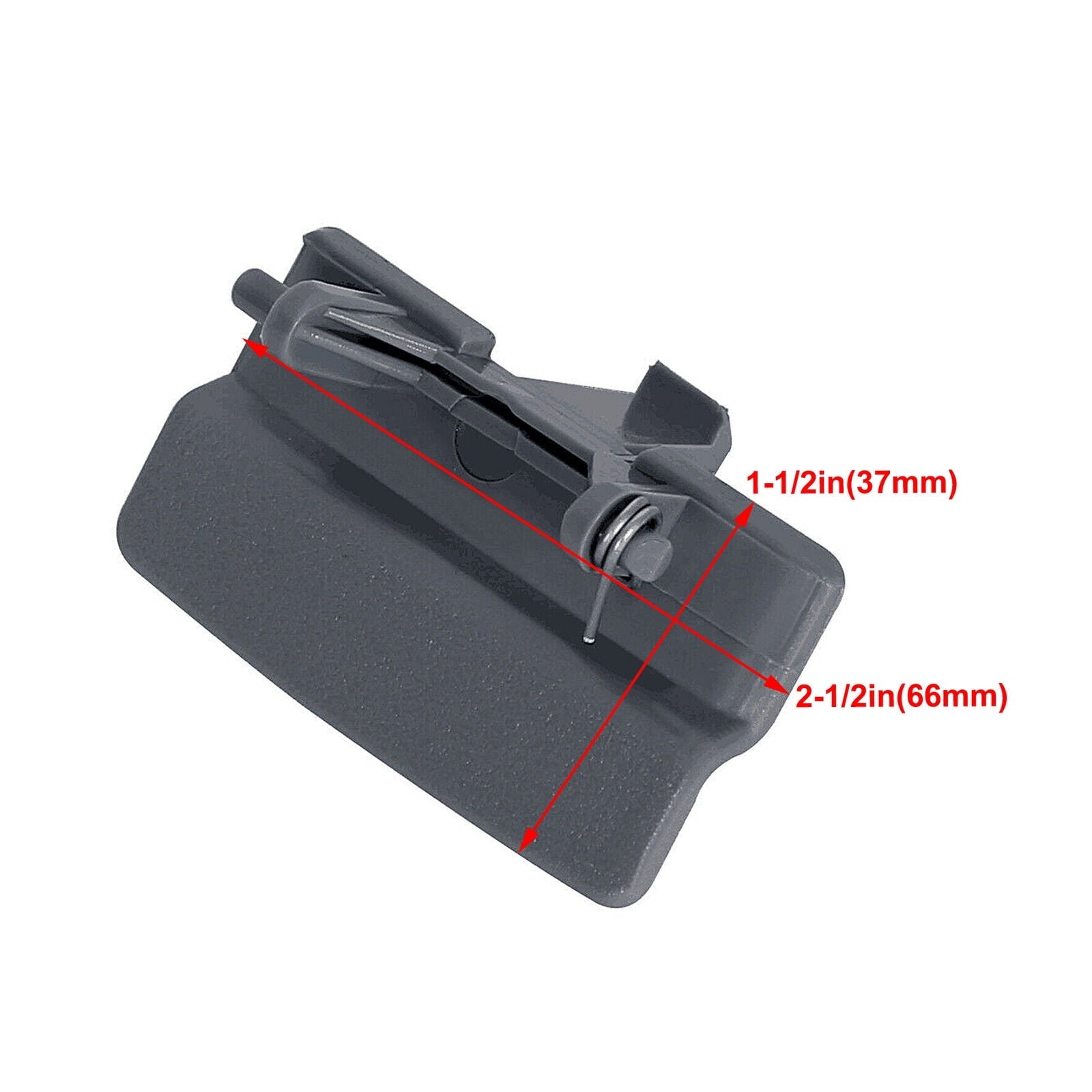 Kojem Center Console Jump Seat Lid Latch for 2010-2018 Ford F150 F-150 Replacement for BL34-18672A66 Gray