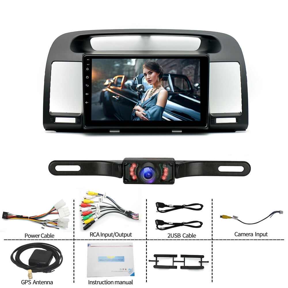 Car Radio Stereo for Toyota Camry 2000-2006, 9