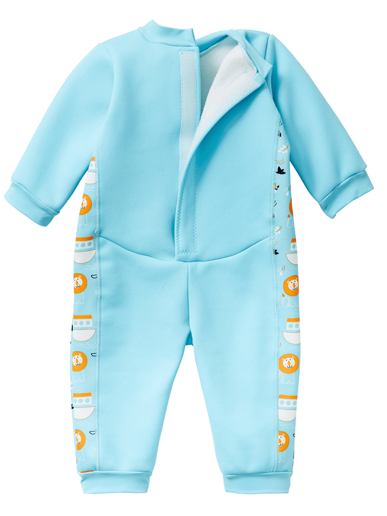 Splash About Boy's Warm in One Baby Wetsuit, Noah's Ark 12-24 Months