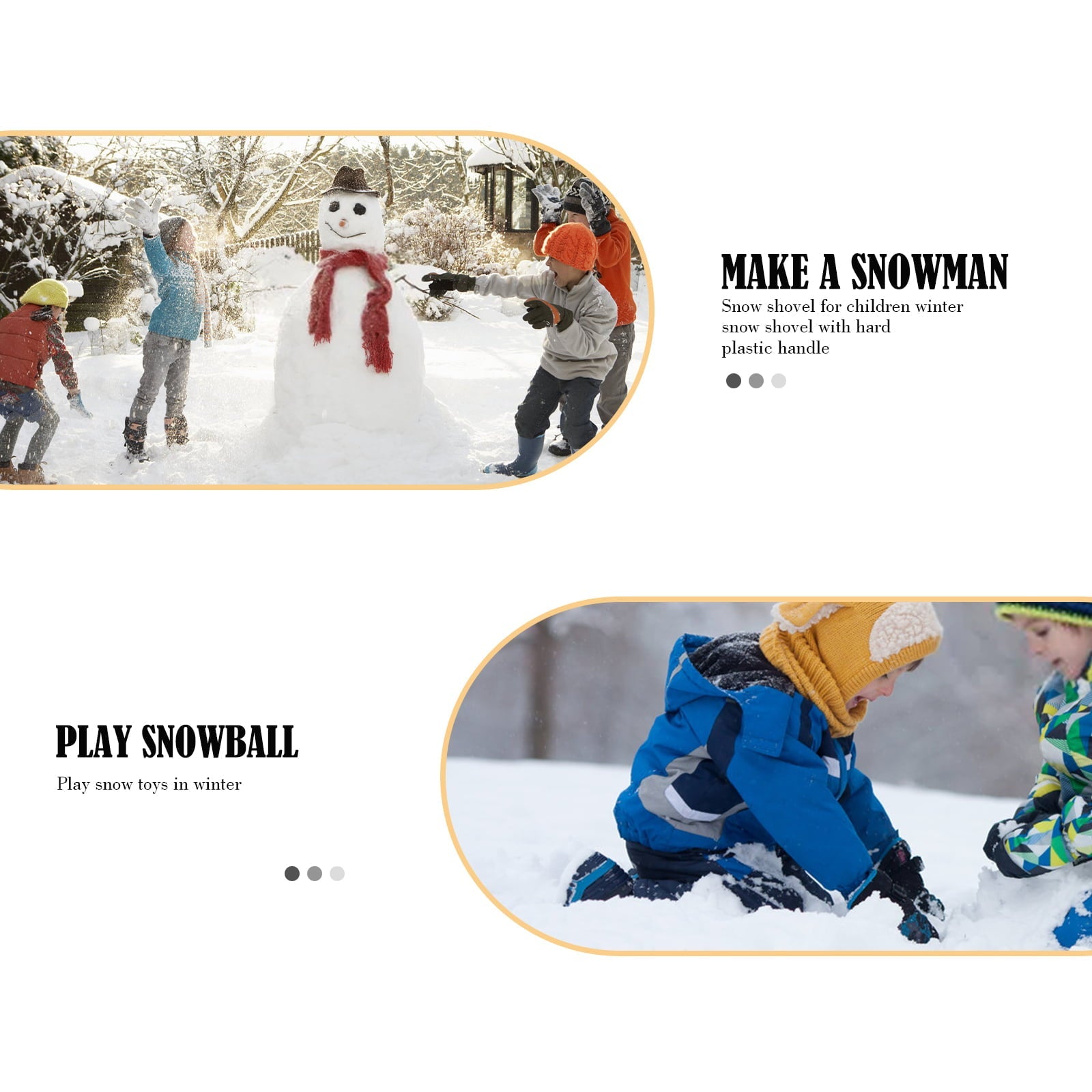 Kids Snow Shovel 10 Pcs Kids Snow Shovel Beach Sand Shovel Winter Snow Removal Tool Mud Removal Shovel