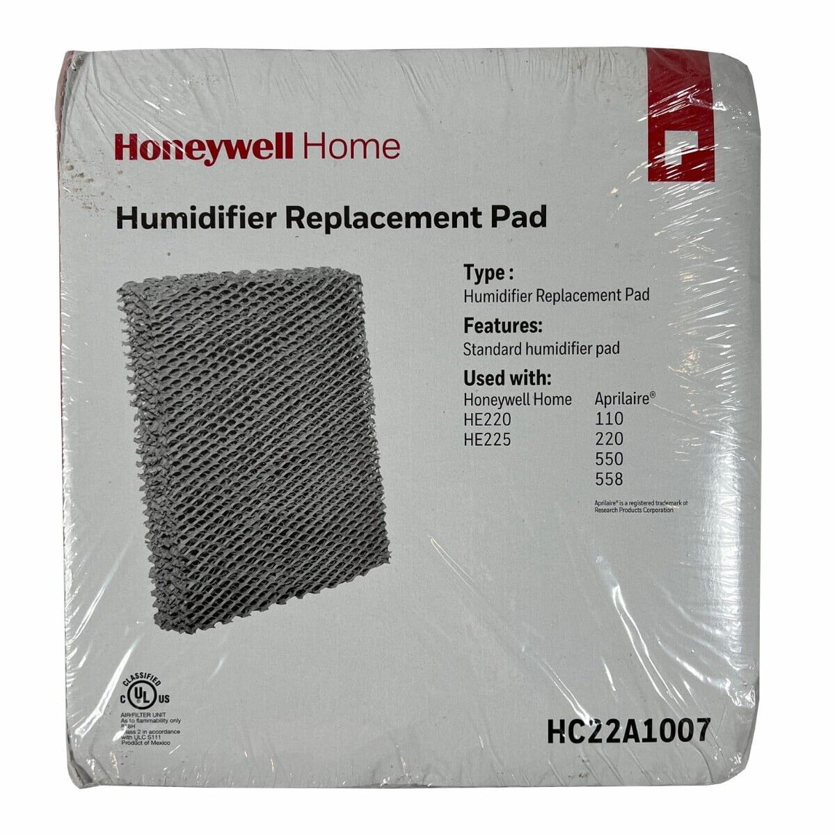 2 Honeywell HC22A1007 Standard Humidifier Pad For HE220 HE225