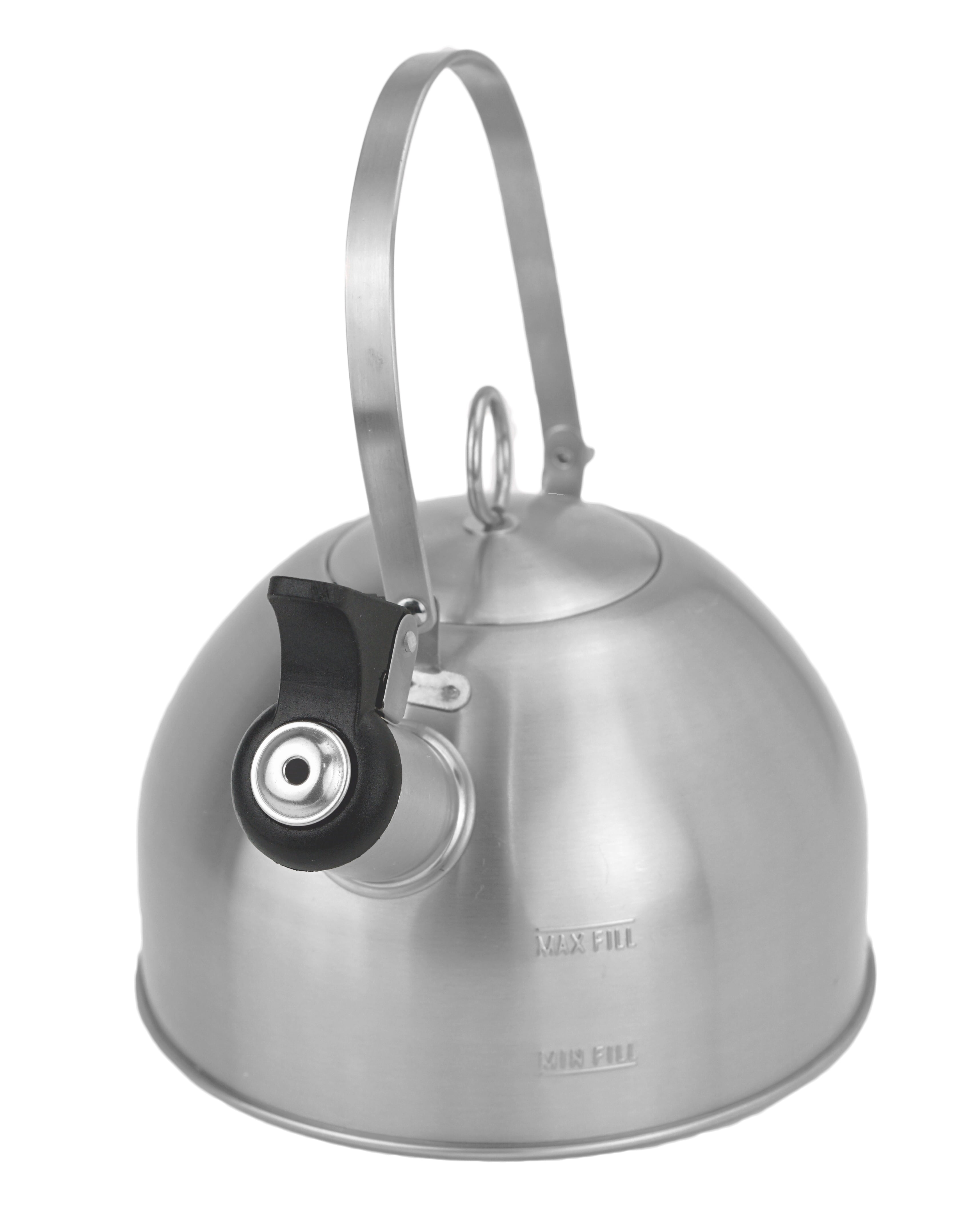 Ozark Trail 1.2 Liter Stainless Steel Camp Tea Kettle