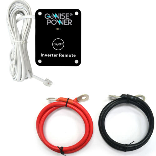 GoWISE Power 1500W/3000W Peak Pure Sine Wave Power Inverter with 3 AC Outlets