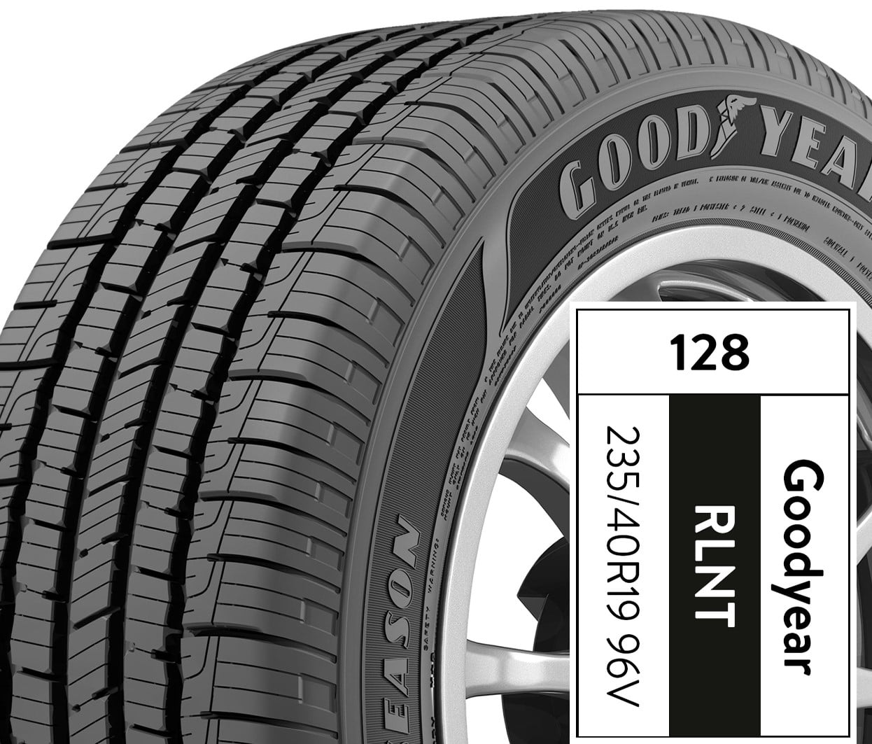 Goodyear Reliant All-Season 235/40R19 96V All-Season Tire