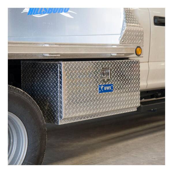 36 in. Silver Aluminum Underbody Truck Tool Box